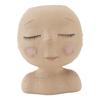 Face Planter Pot Resin Fade Proof Cute with Drainage Hole Head Succulent Pot for Decoration Type 3