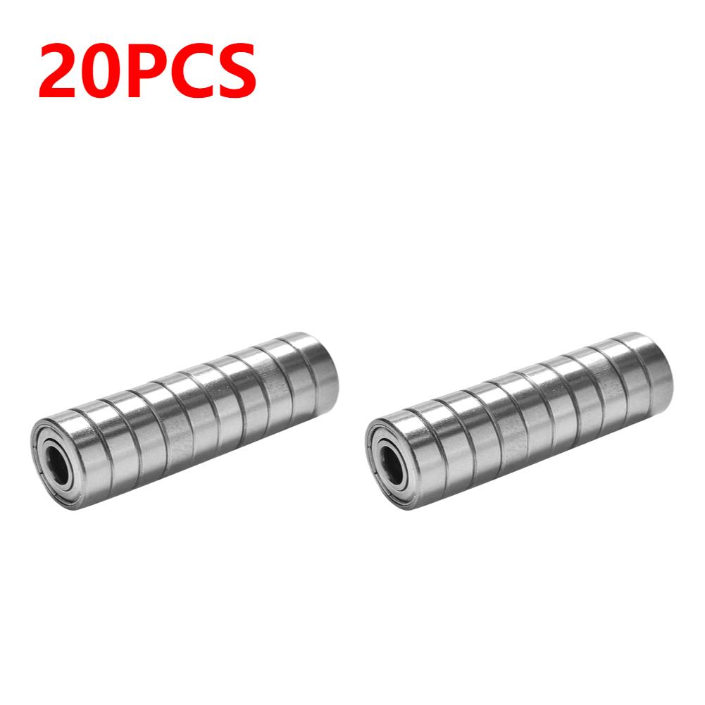 10-100pcs Ball Bearings 608ZZ ABEC-7 Deep Groove Miniature Bearings For Skateboard Scooter High Carbon Steel Single Row Bearings