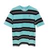 Sports Striped Crew Neck Short Sleeve T-Shirt Men Tops 599191-33