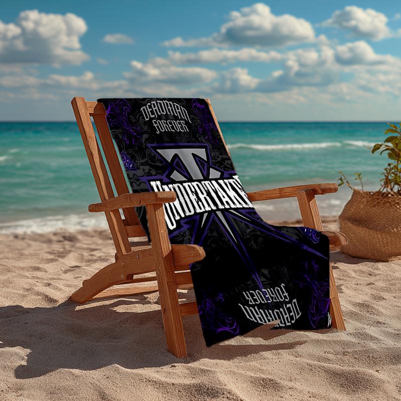Wrestling Fashion Beach Towel: Ideal for Summer Adventures Soft, absorbent and quick drying suitable for swimming and bathing