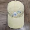 Cute Dog Pattern Baseball Cap With Breathable Polyester Material For Summer Sun Protection