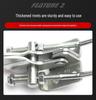 ZS-40370 High Carbon Steel Bolt-Type Quick Clamp for Drill Press Fixture