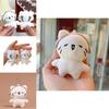 Cat Plush Keychain With Earphone Design Soft Toy For Bag Decor And Gift