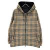 Burberry Vintage Check 8027097 Reversible Zip-Up Parka Jacket M blackUsed