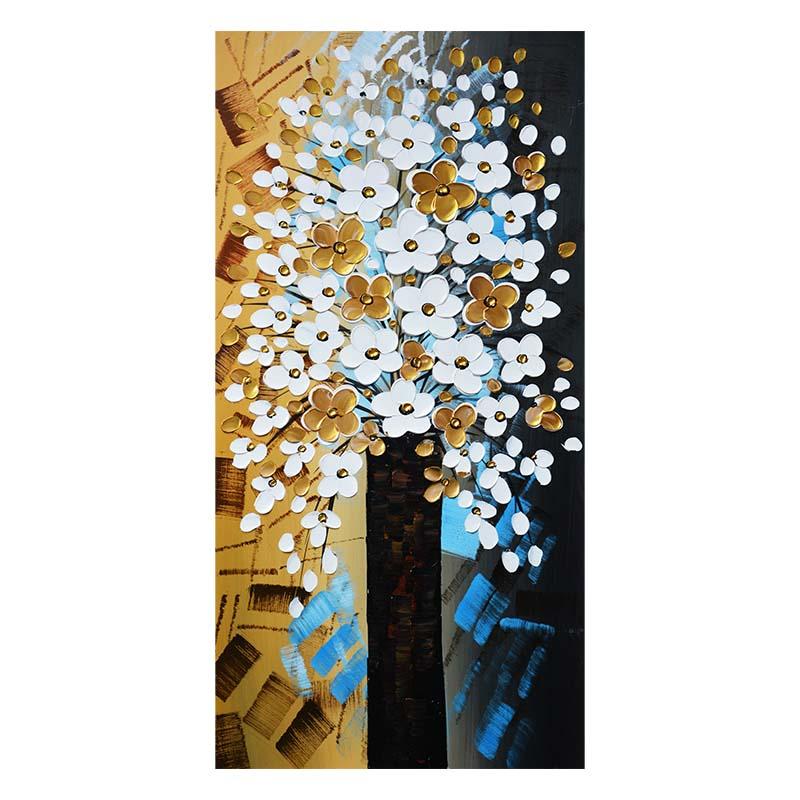 

Холст Постер, Современное искусство, Абстрактная картина холстом с белым цветком, Настенные постеры и принты, Идеальный подарок для спальни 50x100cm