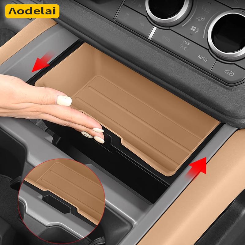 For Land Rover Defender 2025 90 110 130 L663 Center Console Storage Box Protective Pad Silicone Car Accessories