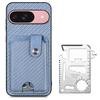 For Google Pixel 9 Pro/Google Pixel 10/Google Pixel 10 Pro/Google Pixel 9 Case Card Slots Kickstand Phone Back Cover with Card Tool