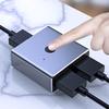 Metal 4K60Hz For HDTV Switcher With Intelligent Chip 2 Way Auto Signal Switching for Gaming Consoles
