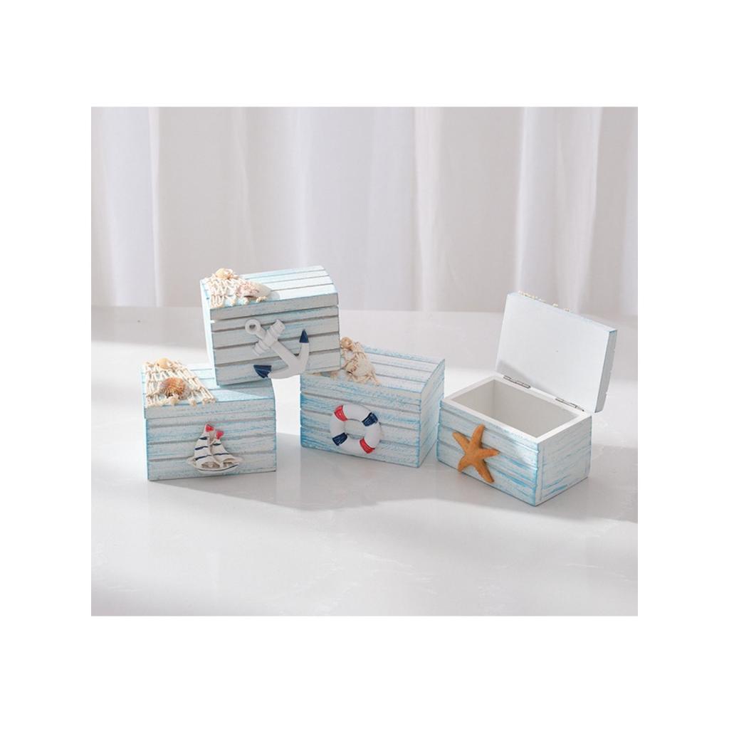 Mini Beach Chair Small Box Ornament, Suitable for Bedroom, Living Room, and Desktop Decoration