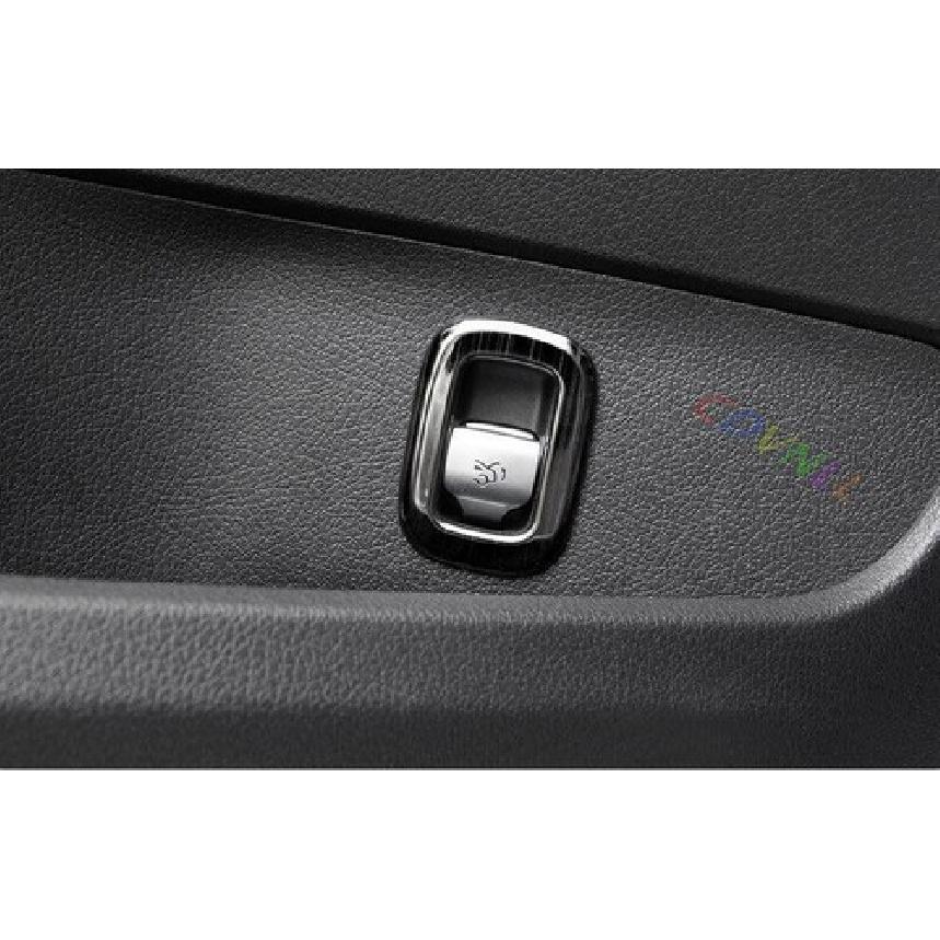 Fit For Benz GLC X254 2023-2024 Black Steel Tailgate Rear Door Switch Cover Trim