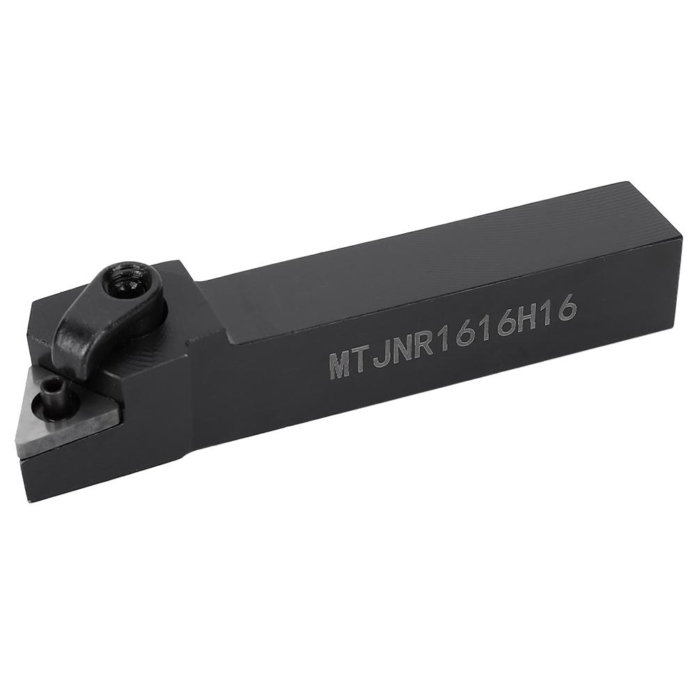 Turning Tool Holder MTJNL1616H16 Stainless Steel External Round Lathe Bar with 2 Wrench