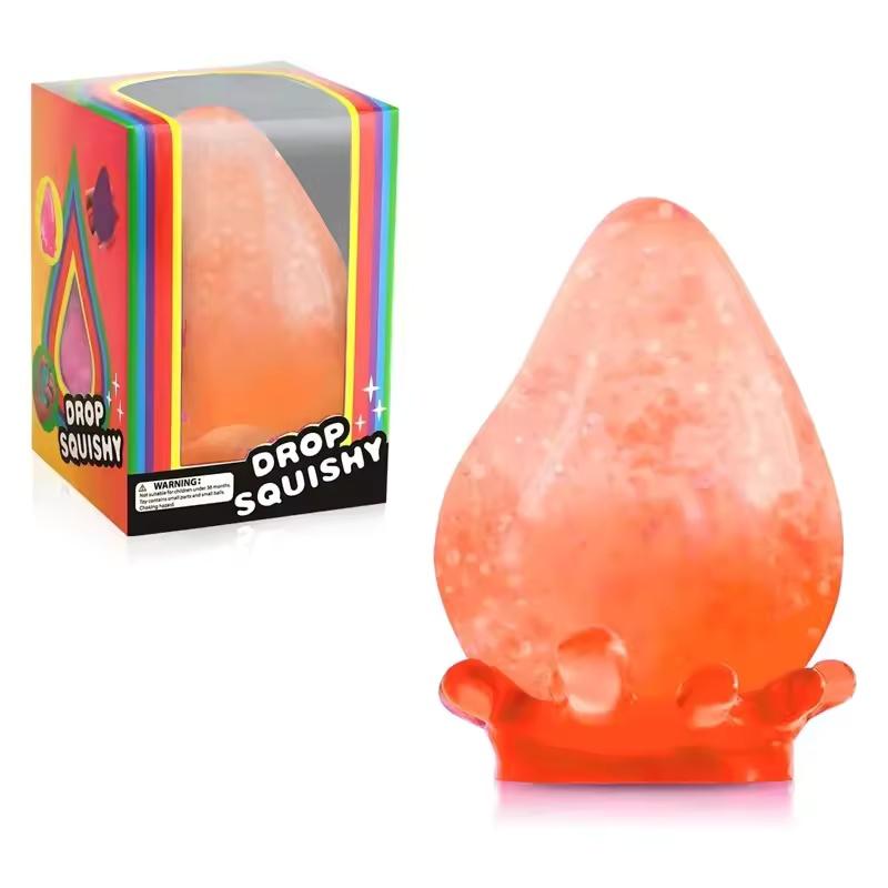 

Ultra Big Water Droplet Pinching With Base Handmade Squeezing Silicone Pressure Relief Slow Decompression Rebound Kneading Gift Present