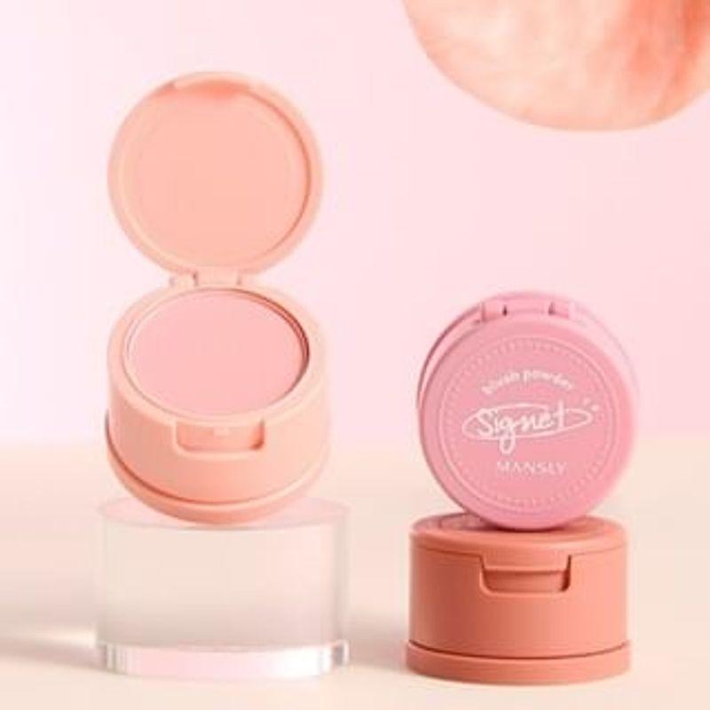 MANSLY - Silky Soft Matte Blusher - 3 Colors 01 Tipsy - 3.4g