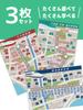 Bath Route Map Bath Poster Set of 3 with Bath Mini Bath Route Tokaido Kyushu Tohoku Map B3 Educational Gift for Ages Made In Japan (Compatible Cars)