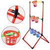 2 in 1 Outdoor Bucket Game Set Portable Carnival Games Combo Set  Backyard Game Supplies