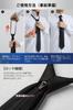 [HISDERN] D-03 [For Funerals] One-touch Tie, Black, with Zipper Lock, Men's Formal Tie, 3-second Attachment, Etiquette Guide Included, Plain Black
