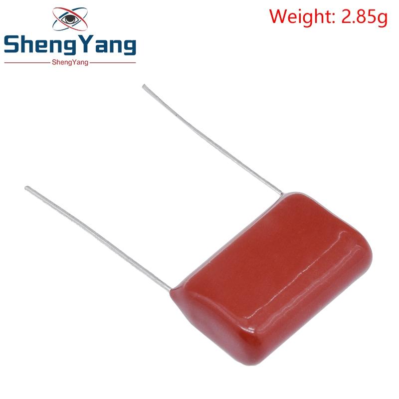 TZT 10/30PCS 630V105J 630V 1UF Pitch 20mm 105 1000NF CBB Polypropylene film capacitor
