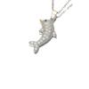 Full Diamond Dolphin New Fashion Necklace Versatile High-end Jewelry