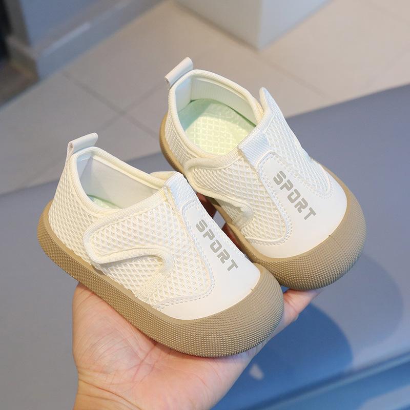 

Baby Boys Girls Summer Breathable Soft Bottom Casual Shoes through the Mesh Non-slip Wear-resistant Toddler Shoes 20