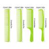 1Pc Barber Hairdressing Combs Graduated Multifunction Hair Detangler Comb Anti-Static Haircare Hairstyling Makeup Stylist
