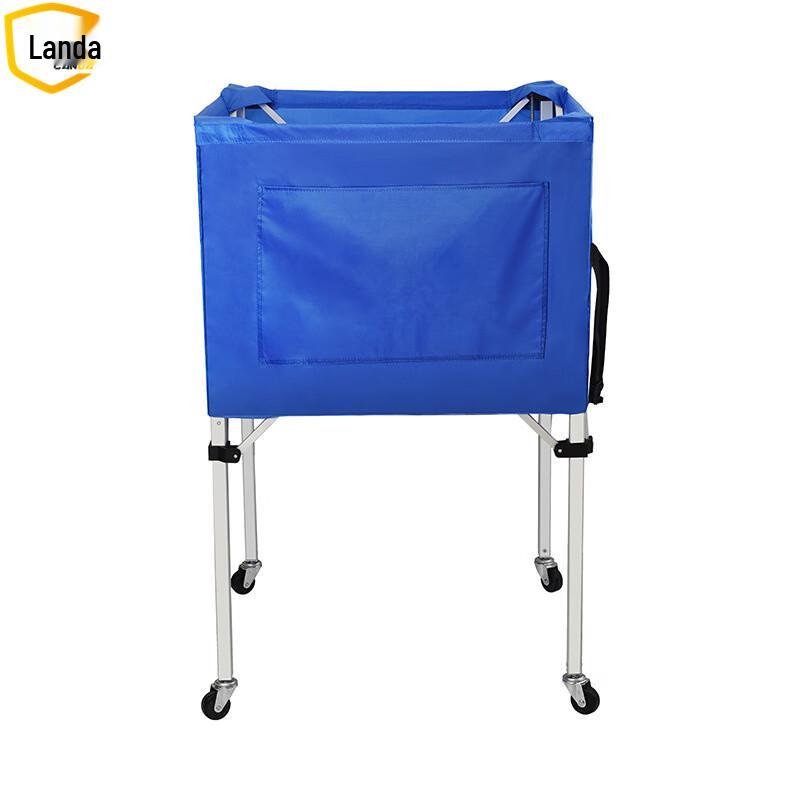 Landa Foldable Mobile Sports Ball Storage Cart