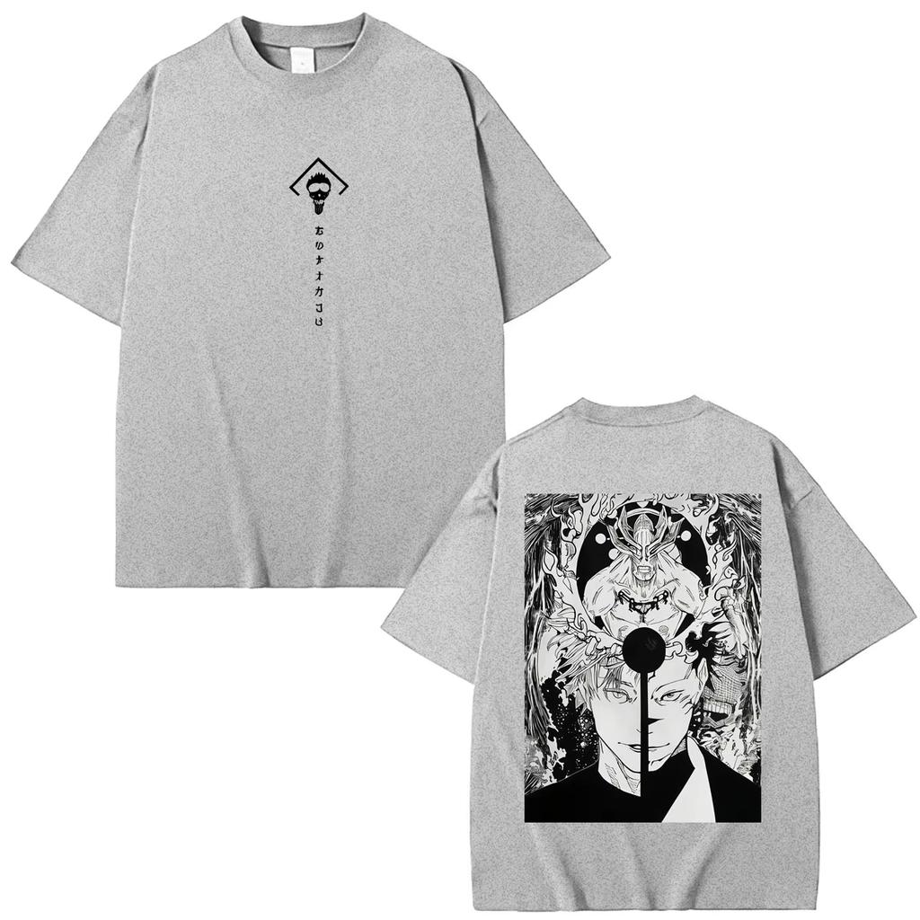 2026 Summer New Anime Jujutsu Kaisen Satoru Gojo T Shirt Men Women Hip Hop Streetwear T-shirt Retro Vintage Graphic Oversized T Shirt