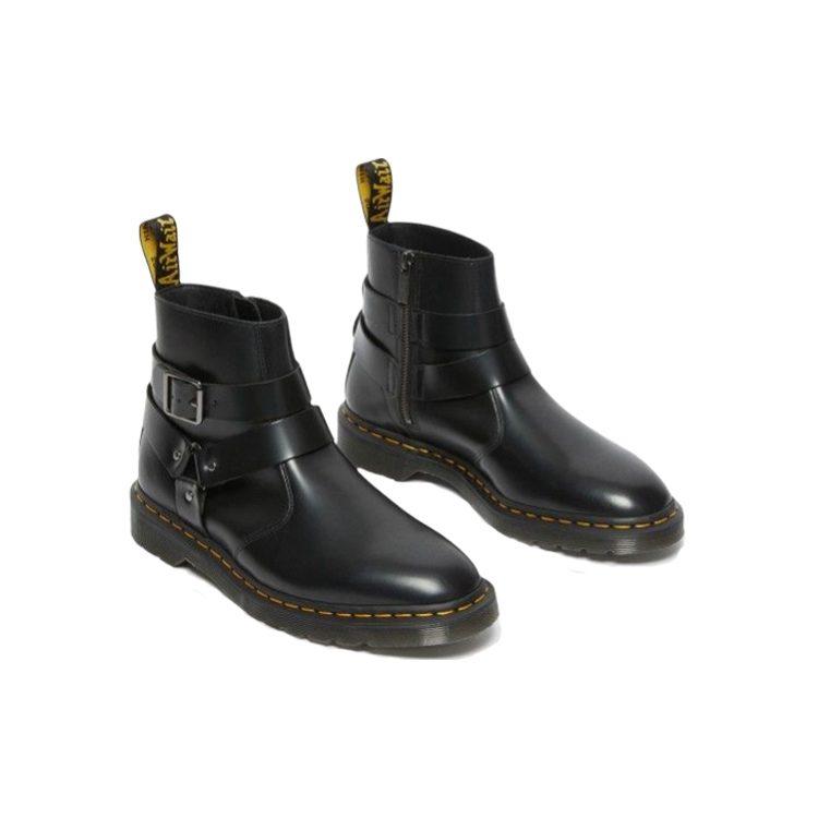 Dr. Martens Jaimes Leather Harness Chelsea Boots 'Black' 27484001