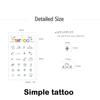 Petit Fancy Tattoo Sticker (23 Options)