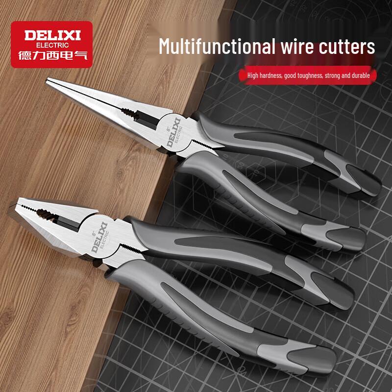 DELIXI ELECTRIC Industrial Pliers Tool Set