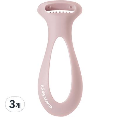 F3 Sicherheits-Keratin-Rasierer Fußfeile, 1 Packung, 3 Stück