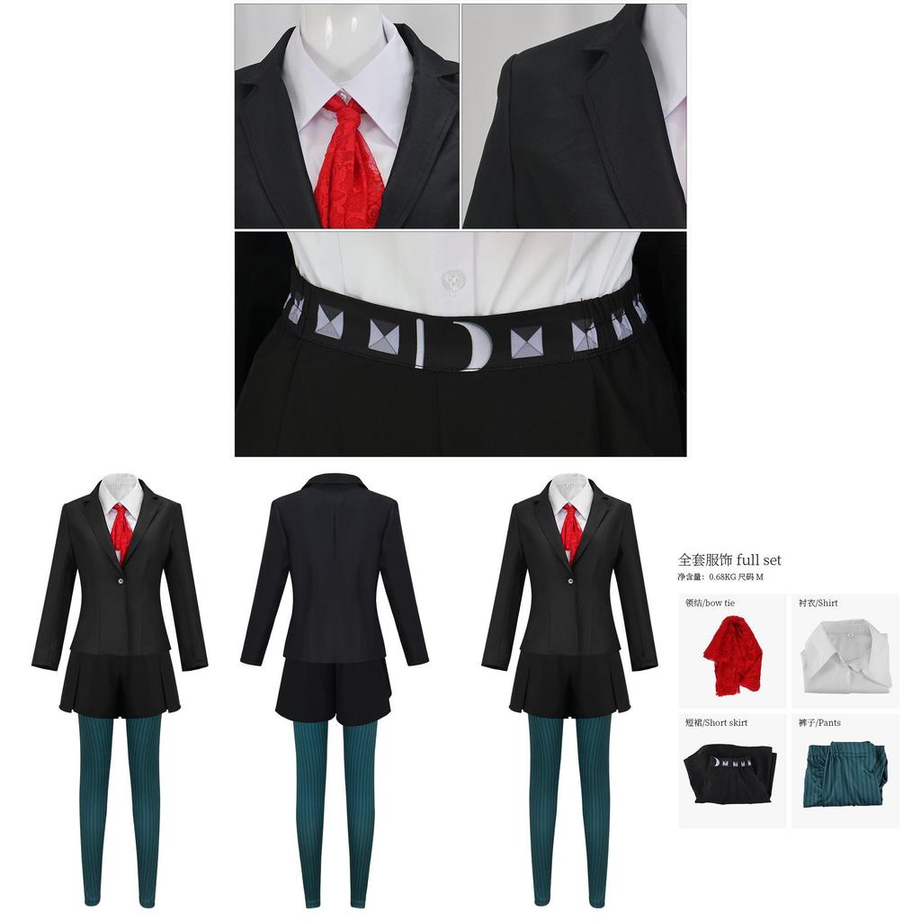 Hexed Billie Cosplay Costume Set With Polyester Fabric For Halloween And Stage Performances