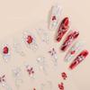 Accessories Panda Nail Decals Heart Nail Stickers Soft Adhesive Stickers Nail Art Decorations