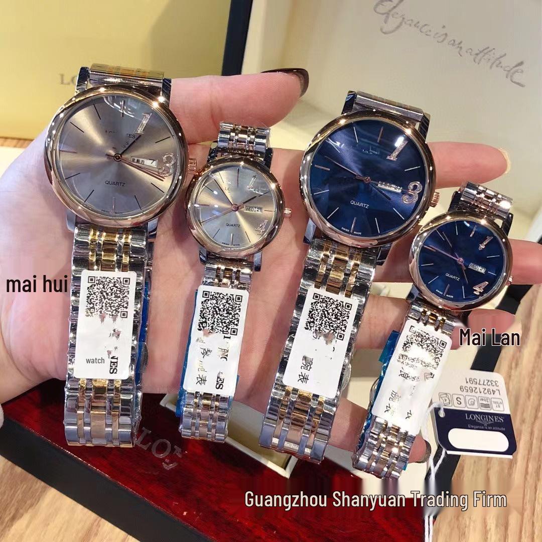 

Langjia 1314 Forever Love Couple s Quartz Watches - Men s & Women s Styles Women чорний/срібний
