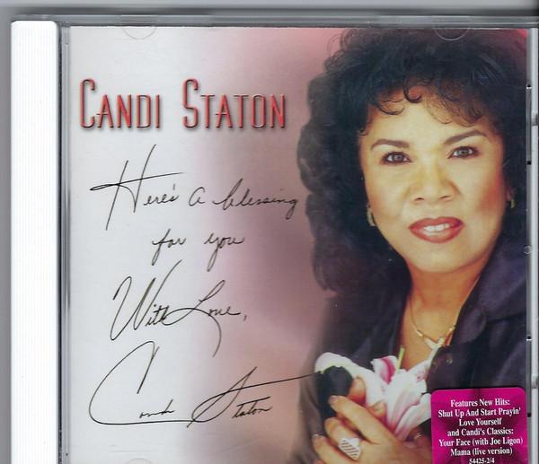 

CD CANDI STATON - Here Is a Blessing 544252 Beracah Records 2000 Japan Pop Used