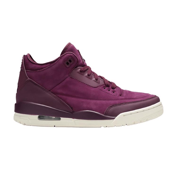 Women's Sneakers Jordan 3 Retro Bordeaux (Women's) Bordeaux/Bordeaux-Phantom