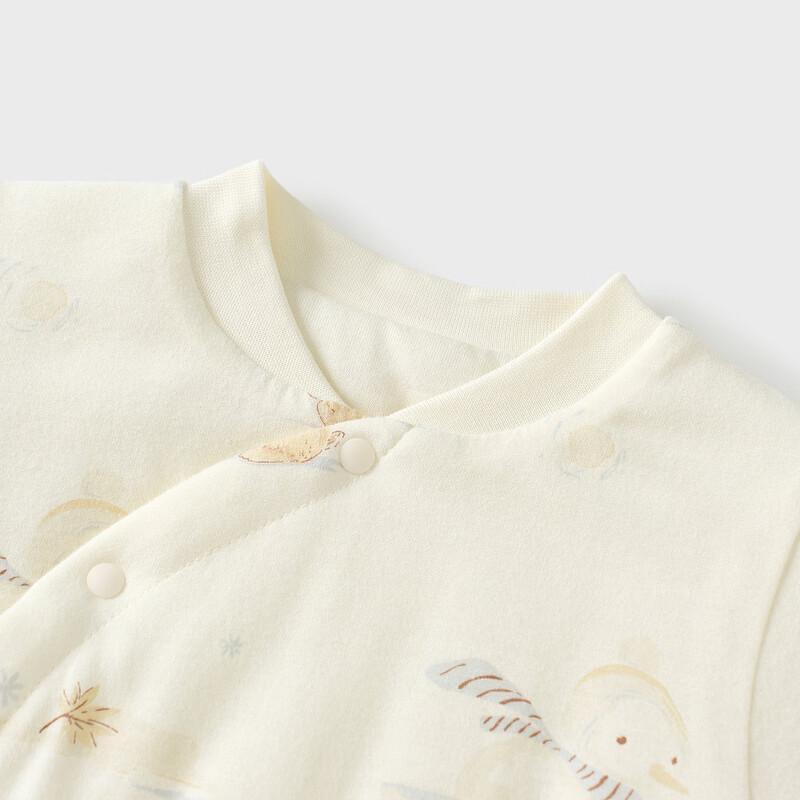 TONGTAI Baby Quilted Cotton Autumn/Winter Romper 80cm