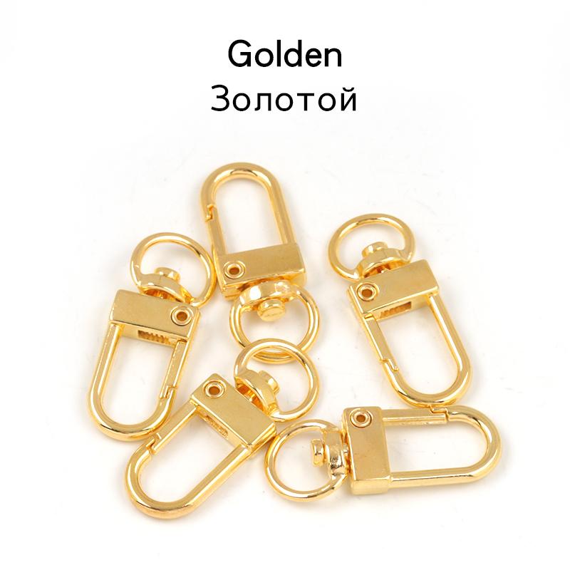

5-10pcs/Lot Lobster Clasp Hooks Spring Buckles Dog Chain Snap Hook Key Ring Swivel Connector Carabiner Handbag Belt Strap Clasp