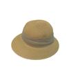Straw Hat Women's Summer Big Brim Versatile Sunscreen Visor Pleated Seaside Straw Hat Face Covering Sun Hat
