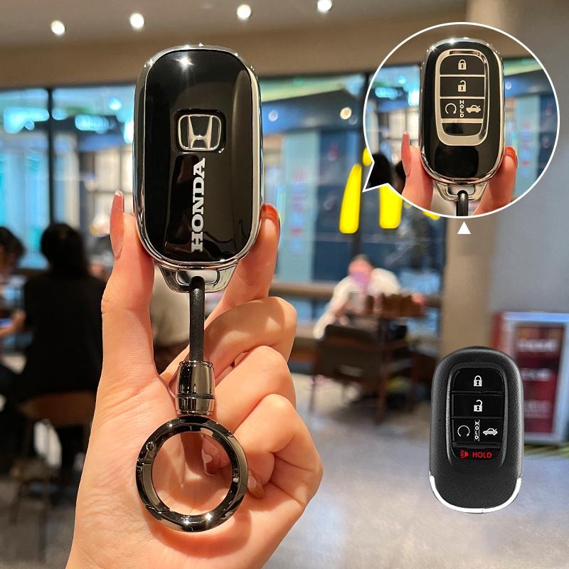 Car modification rear key cover applicable For Honda Logo Hyundai Nissan Infiniti including key pouch CR-V Auto Interior Key Bag TT5