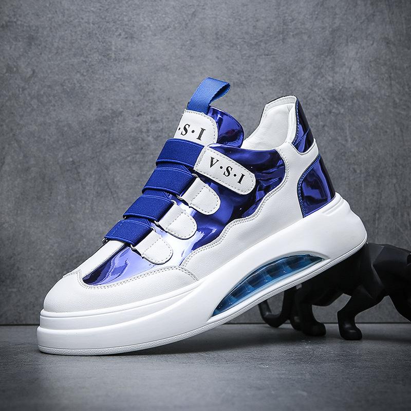 Autumn and Winter New Men's Shoes Low-top Air Cushion Youth Board Shoes Color Matching Korean Version of Casual Wenzhou Tide Shoes Spot