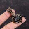 Picasso Jasper Pendant Copper Wire Wrapped Pendant Rainbow Moonstone Pendant Gemstone Jewelry Handmade Pendant Copper Jewelry Healing Stone