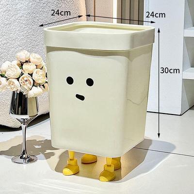 Niedliches Tierdesign 16L Mülleimer mit Deckel