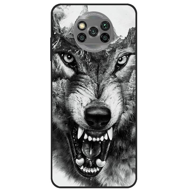 For Xiaomi Poco X3 Pro Case Silicone Soft Cat Phone Cover for Poco X3 NFC Case TPU Black Funda for Poco X 3 NFC PocoX3 Pro
