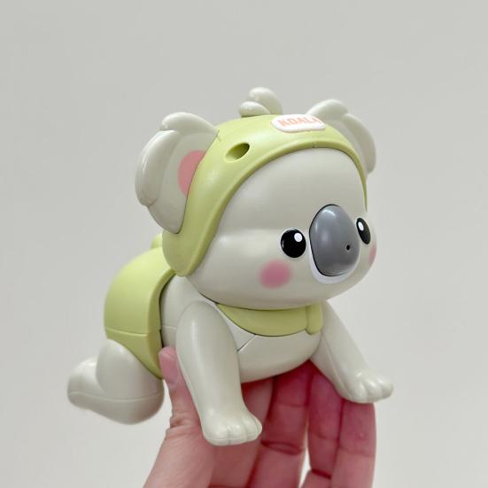 Electric Crawling Animal Toy with Music 0-1 Toddlers Boys Girls Educational Cartoon Monkey Koala Crawling Learning Recording Musical Interactive Toy
