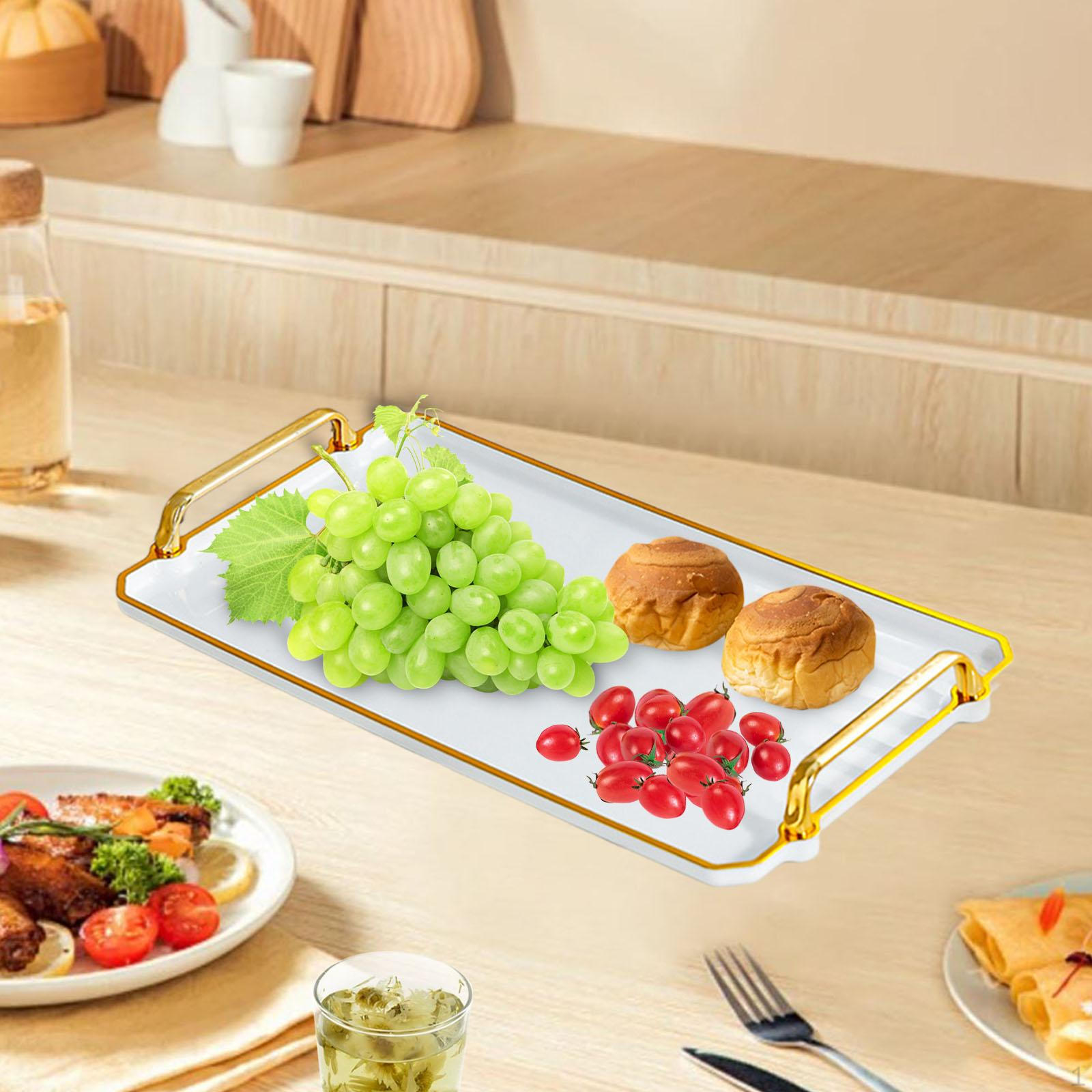 

Элегантный сервировочный поднос для домашних развлечений 41cm Smooth Handle