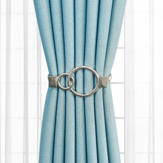 1 Pereche Prindere Perdea cu Arc Metal Sculptat Elan Păun Frunză Pană Decorativ Draperie Suport Perdea de Fereastră Accesorii Perdea