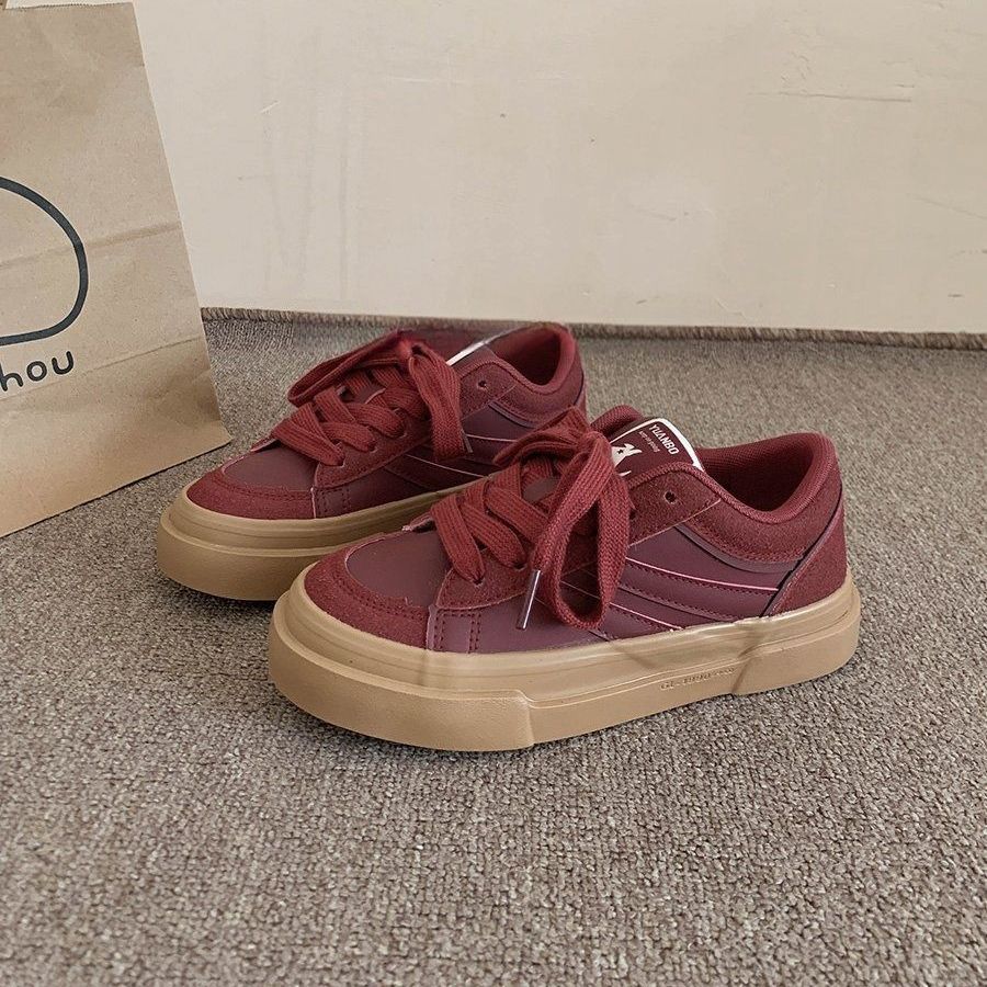 Korean Thick Baseplate Shoes Women's 2025 New Summer Shoes Women's Shoes Versatile Student Casual Shoes Tide