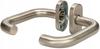 Stainless steel INOX handle "U" with safety plate OVAL