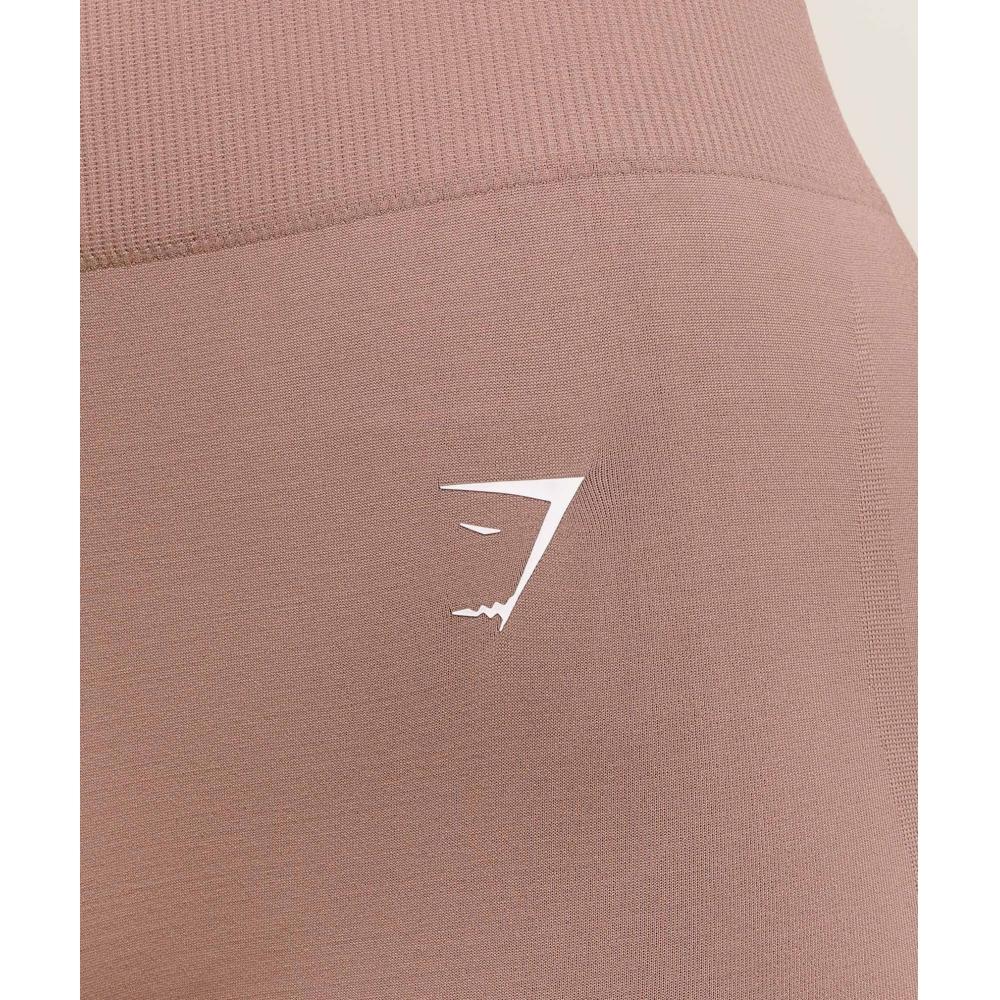 Gymshark Everyday Seamless Shorts Chestnut Pink B6a8m Kcpn