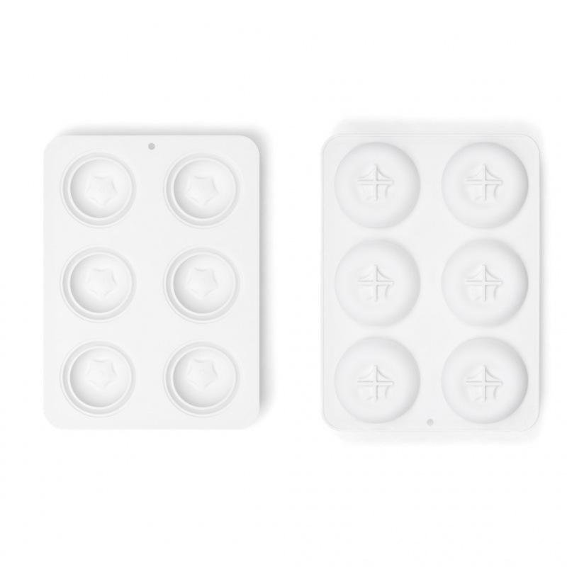 Blueberry-Shaped 6-Hole Silicone Mold for Cake and Dessert Baking